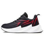 Forrest Gump Men's Shoes Shark Pattern Breathable Sports Running Daddy Shoes
