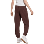adidas Essentials Small Logo French Terry Cuffed Women's Pants Brown JX3864 - IFY Sports