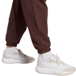 adidas Essentials Small Logo French Terry Cuffed Women's Pants Brown JX3864 - IFY Sports