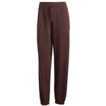 adidas Essentials Small Logo French Terry Cuffed Women's Pants Brown JX3864 - IFY Sports