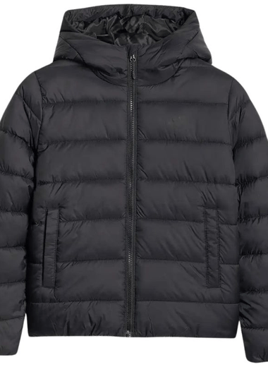 Children's down jacket 4F U0704 deep black 4FJWAW25TDJAU0704 20S - IFY Sports