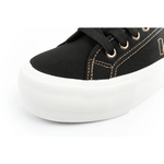 Lee Cooper women's sneakers platform black with gold - IFY Sports