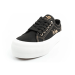 Lee Cooper women's sneakers platform black with gold - IFY Sports