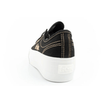 Lee Cooper women's sneakers platform black with gold - IFY Sports