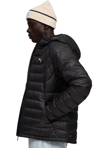 Puma Packlite Hooded Down Men's Jacket Black 685221 01 - IFY Sports