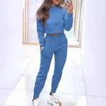 Stand Collar Sports women Slim tracksuit - IFY Sports